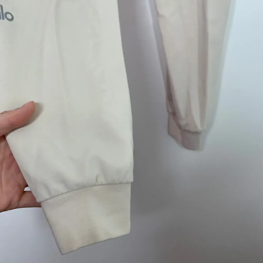 ALO Yoga High Rise Cargo Sweat Pant Cuffed Jogger 7/8 Size XS Womens